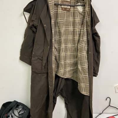 Driza-Bone Mens  Size 4 Coat Brown 