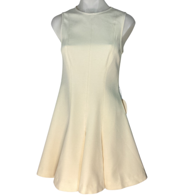 Sheike - Cream Stockholm Mini Dress (Size 6)