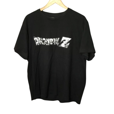 Uniqlo Mens  Size XL DRAGONBALL Z Short Sleeve T-shirt Black  