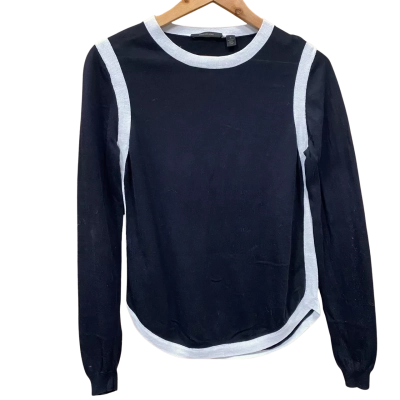 Country Road Black/White Contrast Top Size S 