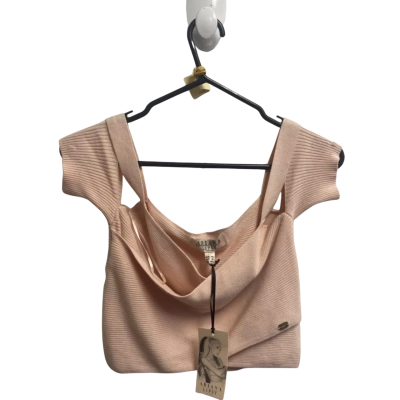 Lipsy London Womens  Size 12 Cropped Top Pink  