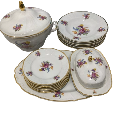 Vintage Bernadotte Soup Service 