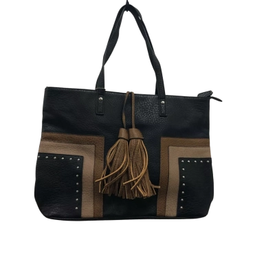 Charlie Brown Womens Handbag Black  / Brown 