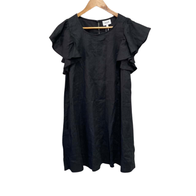 Seed Heritage Womens  Size 12 Midi Dress Black  RRP $149.95