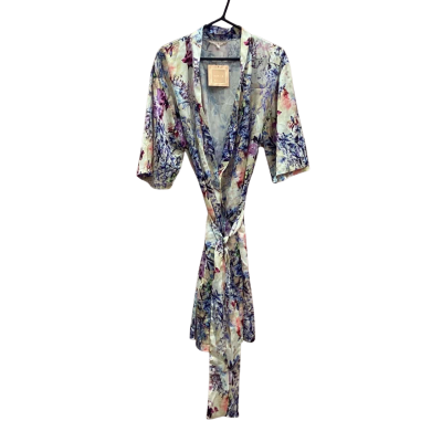 Noni B Womens Size L/XL Lemon Maringue Cindarella Robe