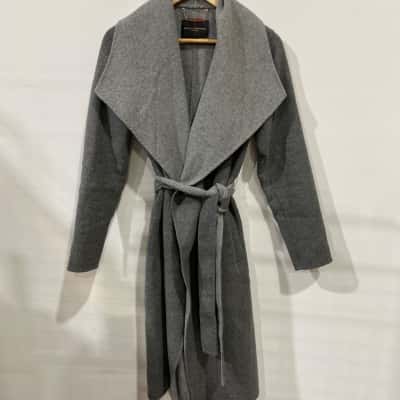 David Lawrence Womens Wool Blend  Size 6 Winter Coat Grey 