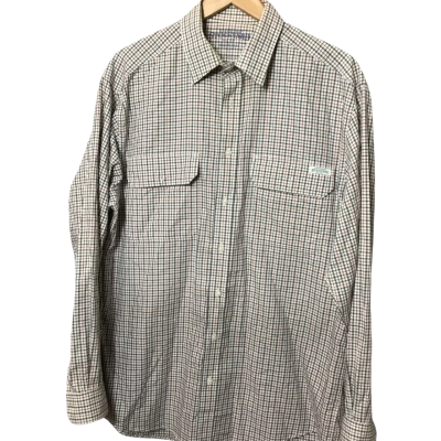 R.M. Williams Mens  Size L Checked / Green / Red / White 