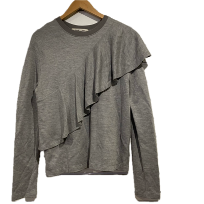 Diane Von Furstenberg Womens Jumper Size S Grey 