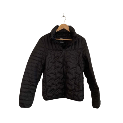 Superdry Womens  Size 16 Puffer Jacket Black  
