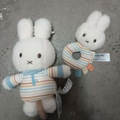 Little Dutch Miffy Sunny Stripes Music Box & Rattle