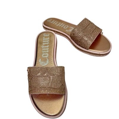 Juicy Couture Women's Slides US Size 8 Pink  