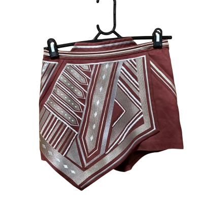 Sass & Bide Womens  Size 8 Shorts Brown / White 