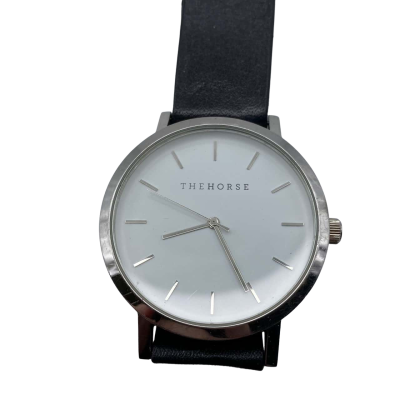 The Horse Watch Black  / Silver / White Untested
