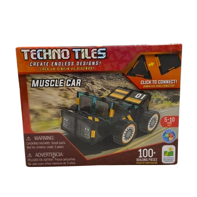 Techno Tiles Muscle Car Construction Set