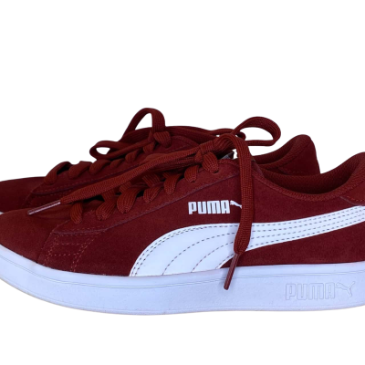 Puma Kids  Shoes Size 3 Red / White 