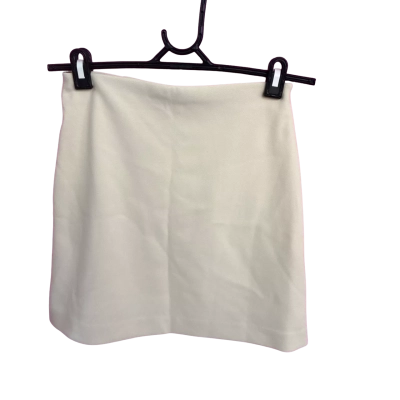Kookai Womens  Size 6 Mini Skirt Cream 