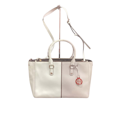  Henri Bendel New York 2 Tone Large Tote Bag Mint Green / Grey 