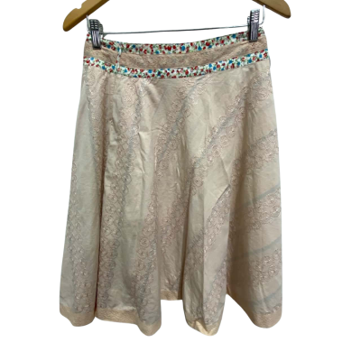 Womens CUSTO BARCELONA Size 36 Brown skirt 