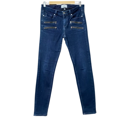 Paige Womens Size 29 'Edgemont' Blue Skinny Jeans 