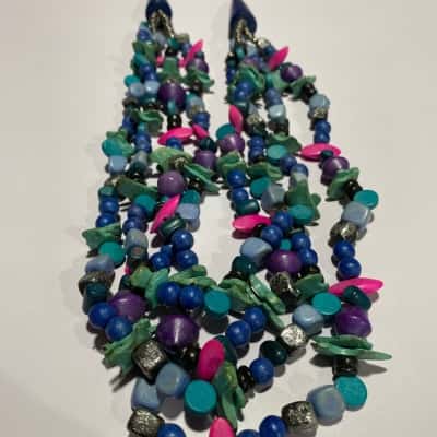 Taking Shape Womens Necklace Multicoloured 
