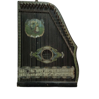 Antique German Made Zither Austral School of Music 