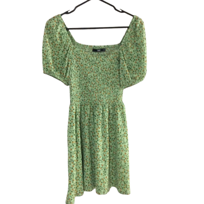 Sportsgirl Womens  Size S Casual Dress Floral / Green / Mustard 