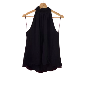 Witchery Womens  Size 6 Sleeveless Top Black  