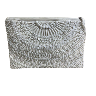 Spotsgirl Womens Purse in White 