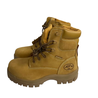  Mens  Size 7 Oliver Lace Up Mid Cut Comp Toe Work Boots Wheat