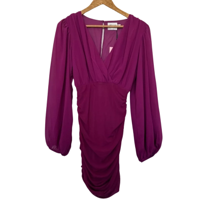 HELLO MOLLY Size 8 Purple Dress