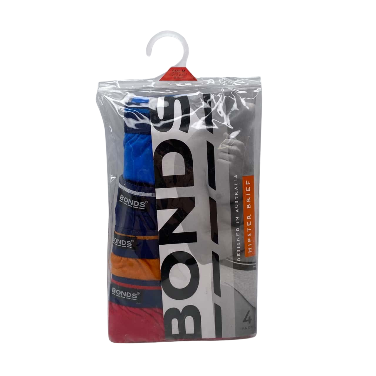 Bonds Men’s 4 Pack Briefs RRP $26.95 Hth1(s)