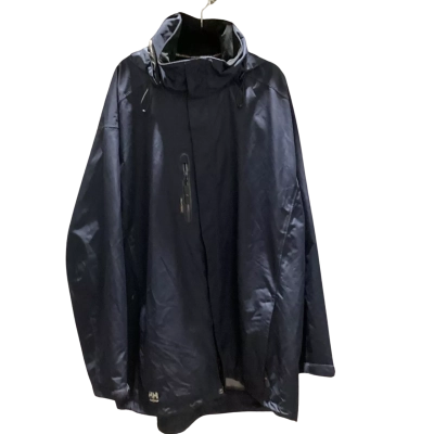 Helly Hansen Mens  Size XXXL Front Zipper Black  