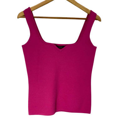Portmans Womens Hot Pink Tank Top Size 10
