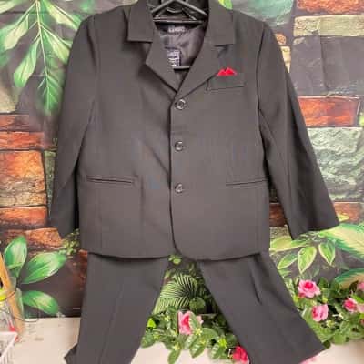 Kids 3-piece Suit Black Size 7
