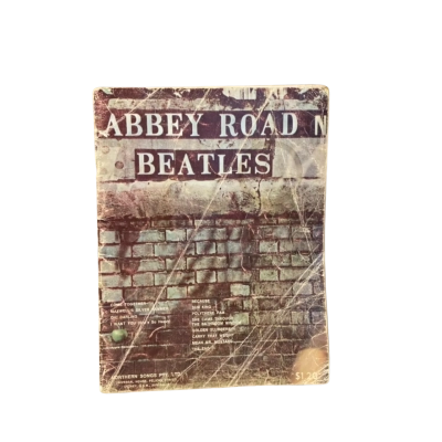 Vintage Sheet Music for The Beatles Abbey Road 