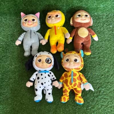 CoComelon Character Dolls x 5 