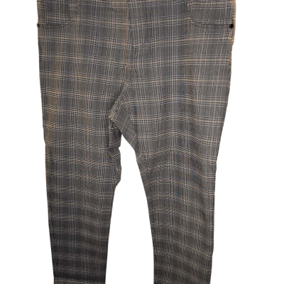 City Chic Womens  Size 20 Grey/Bengaline Check 