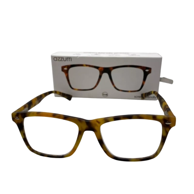 Azzurri +2.00 Reading Glasses 53-17-145 Animal print 