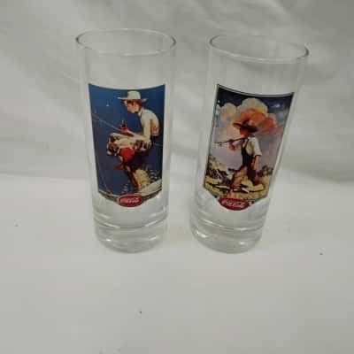 Vintage Coca Cola Glasses