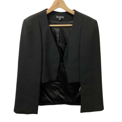 Sheike Womens  Size S Open Jacket Black  