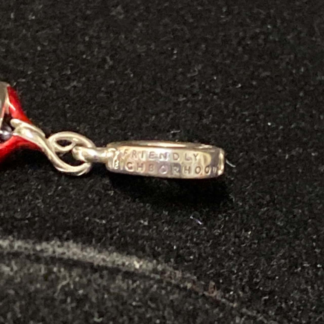 PANDORA Marvel Hanging Spider-man Dangle Charm 792323C01(s)