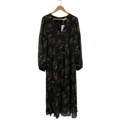 Belle & Bloom Womens  Size L Maxi Dress Floral 