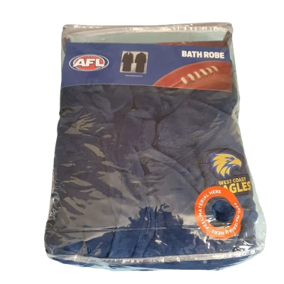 West Coast Eagles Bathrobe - One Size Fits Most