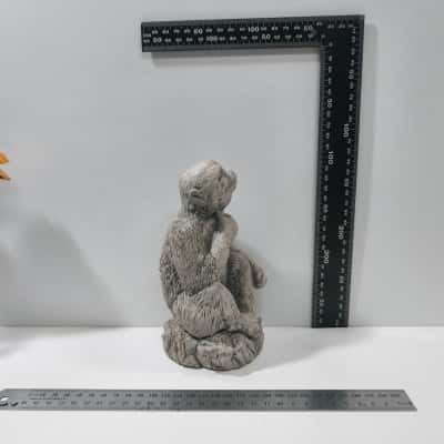 Sloth Garden Ornament Cement 