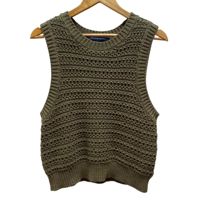 French Connection Womens  Khaki Vest Size S