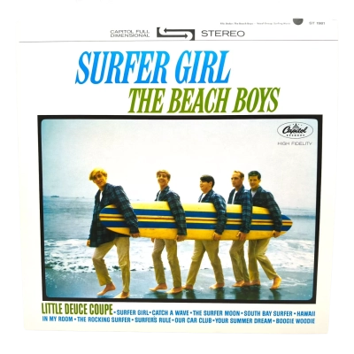 The Beach Boys – Surfer Girl Vinyl Album Re-Release. Album Is In As New Condition