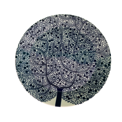 Royal Doulton Fable Blue Tree LARGE Platter 31cm Diameter Designed by Karolin Schnoor