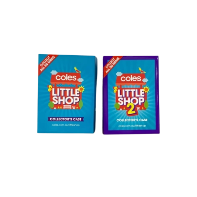 Complete Sets of Cole’s Little Shop Minis in Cases 