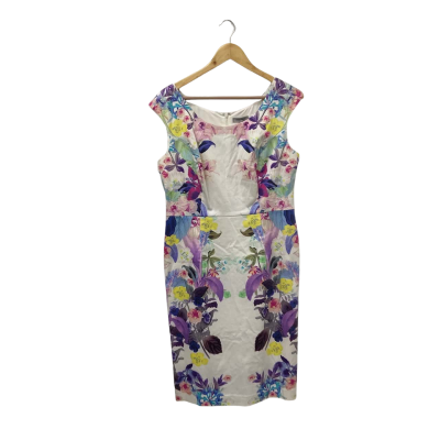 Table Eight Womens  Size 12 Floral Sleeveless Dress 