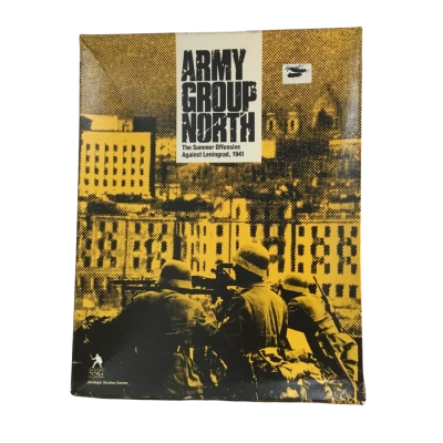 Vintage Army Group North The Summer Offensive Leningrad Unpunched Game